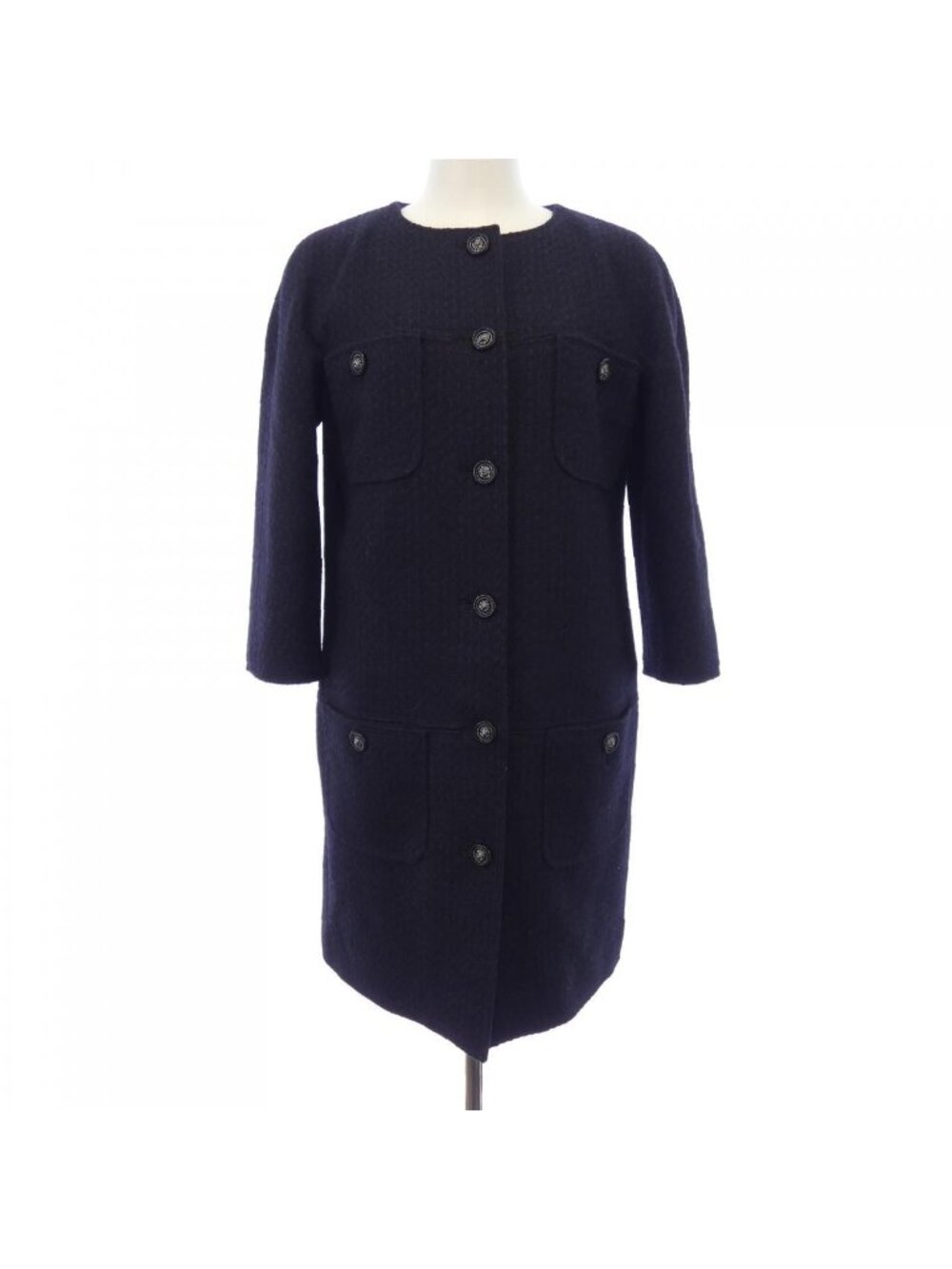 Chanel 14B Coat Black